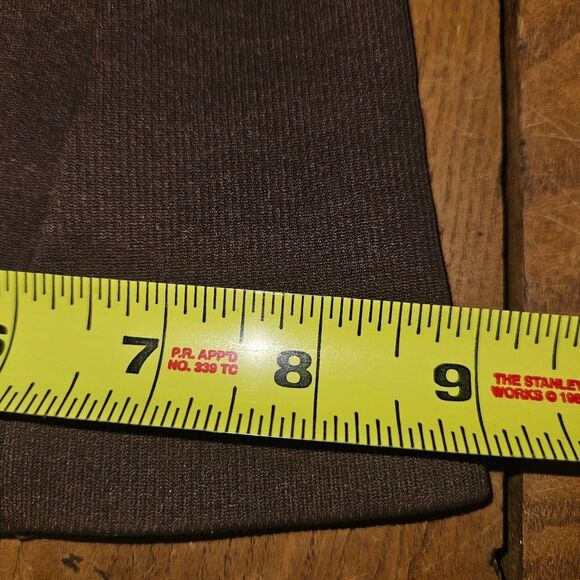 OQQ Brown Ribbed Wide-Leg Jumpsuit – Small | NWT | Chic & Comfy One-Piece Style - Picture 5 of 6